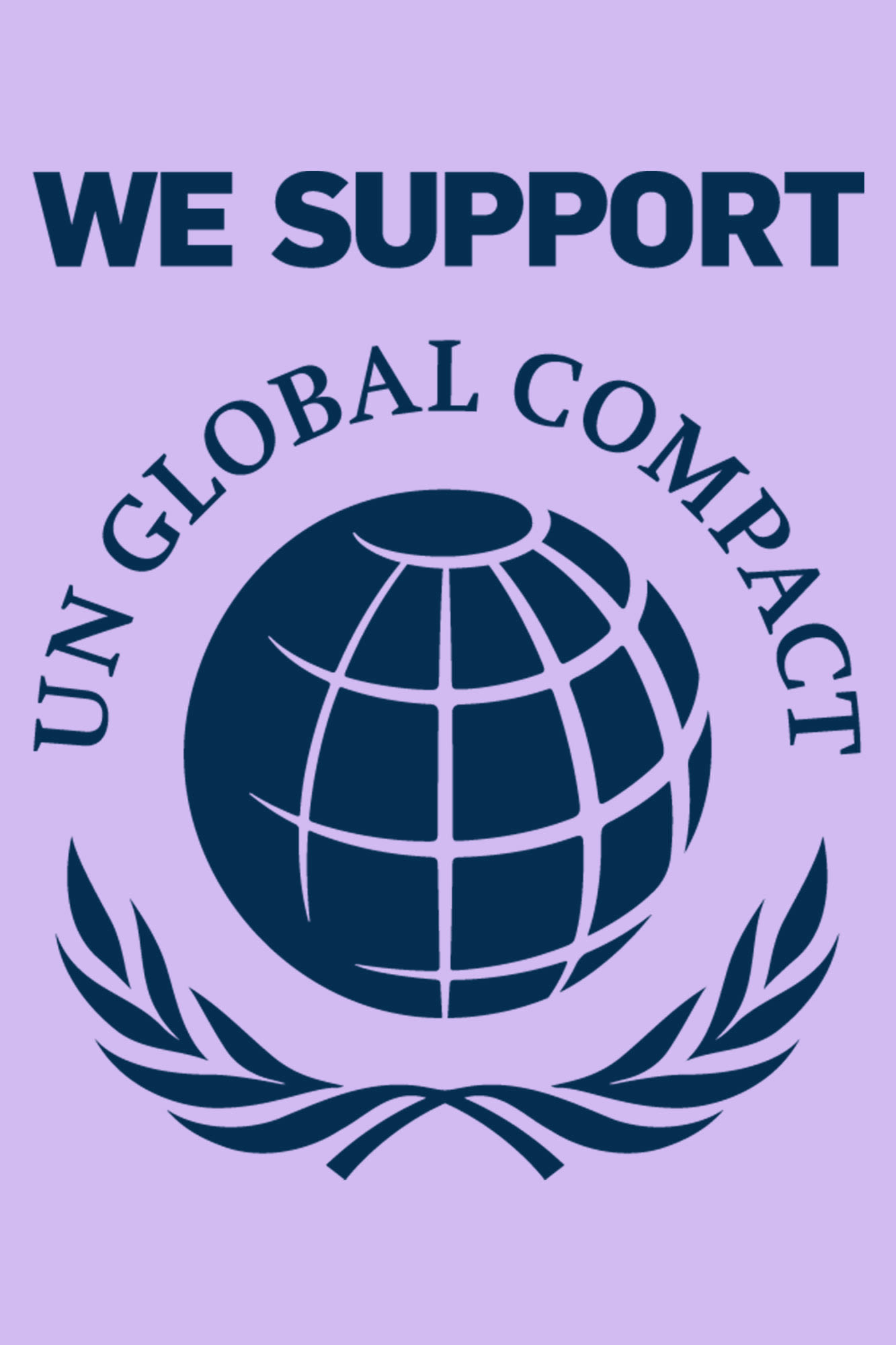 Mapa sveta so sieťovými prepojeniami - BKS Bank podporuje UN Global Compact