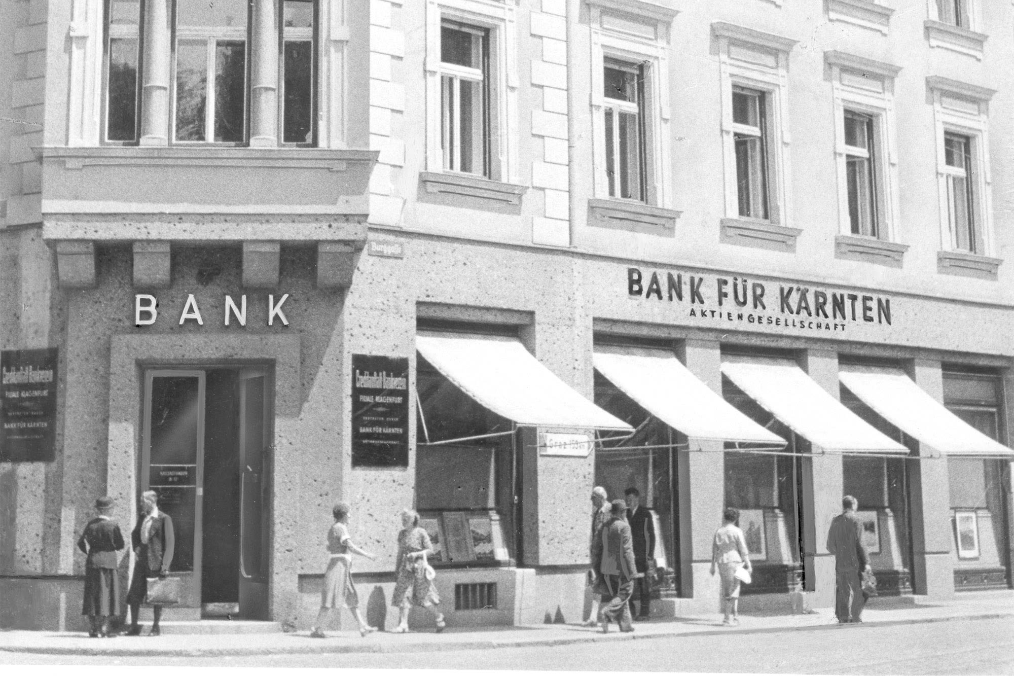 Historická pobočka BKS Bank - tradícia a dôvera po generácie.