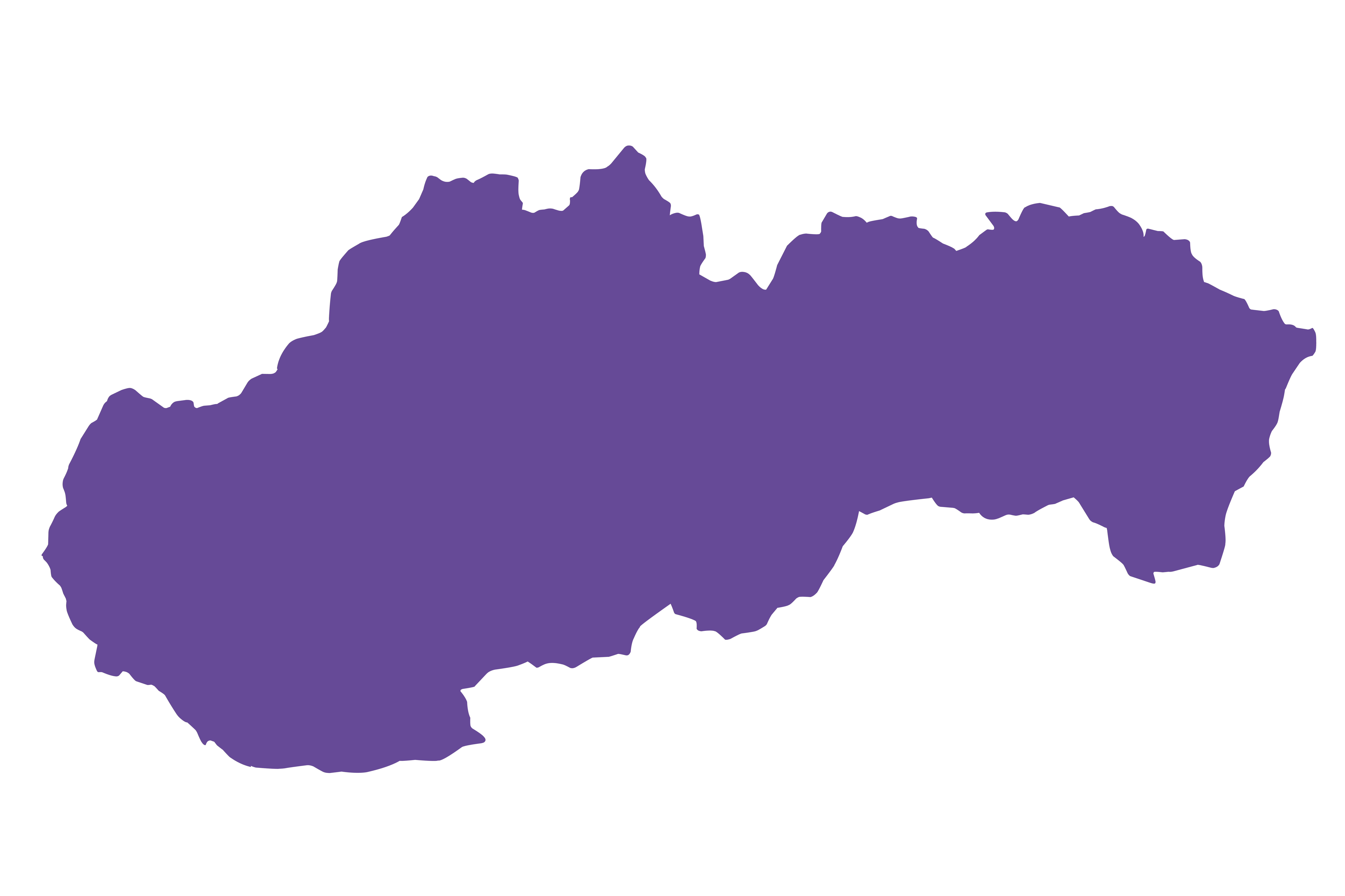 Mapa Slovenska